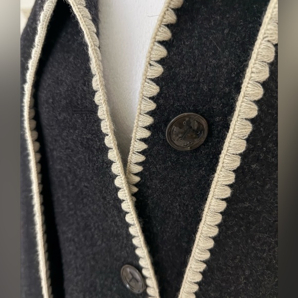 TOTEME Embroidered Scarf Jacket, Size 40 - Picture 15 of 15